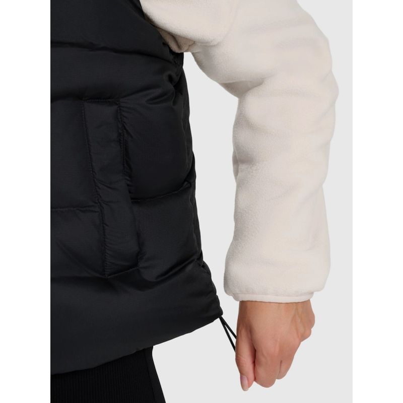Women's down vest with natural filling 4F 4FWAW25TVJAF223-083S 4f