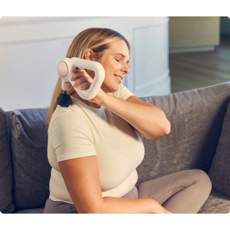 Therabody Theragun Sense white handheld massager In preparation Your Sports Performance