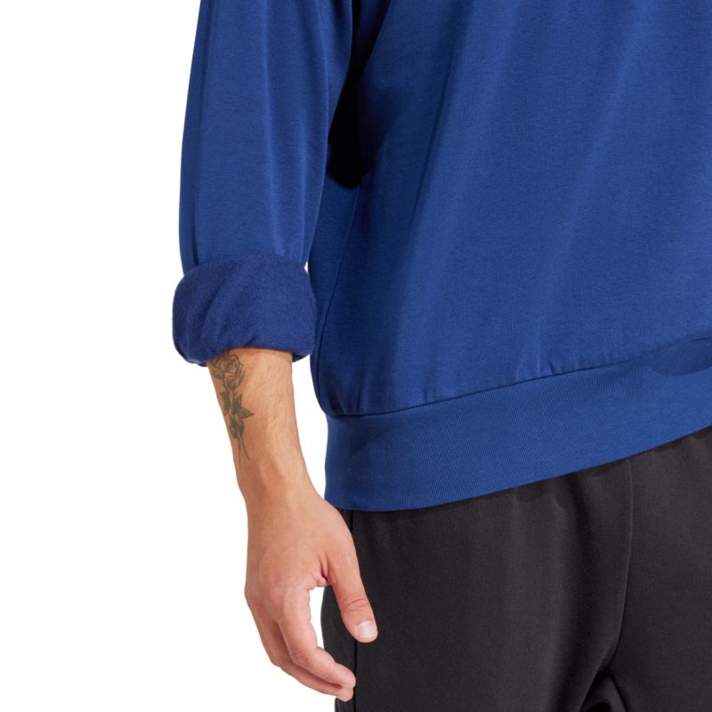 Men's adidas Essentials Feelcozy sweatshirt blue JE3792