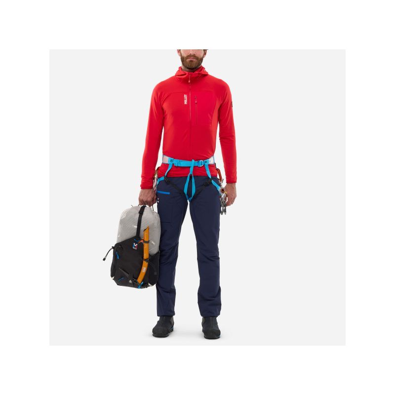 MILLET Trilogy Icon Lightgrid Hd M red men's sweatshirt