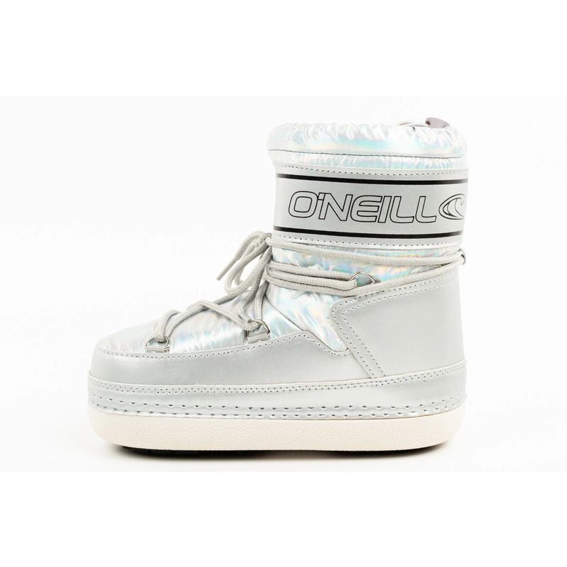 O'neill Lisa High silver insulated winter snow boots for girls
