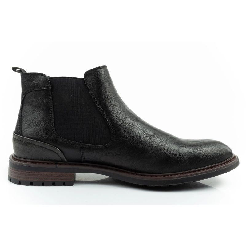 Wrangler Randy men's shoes Chelsea boots elegant fashionable slip-on black In preparation Your Sports Performance