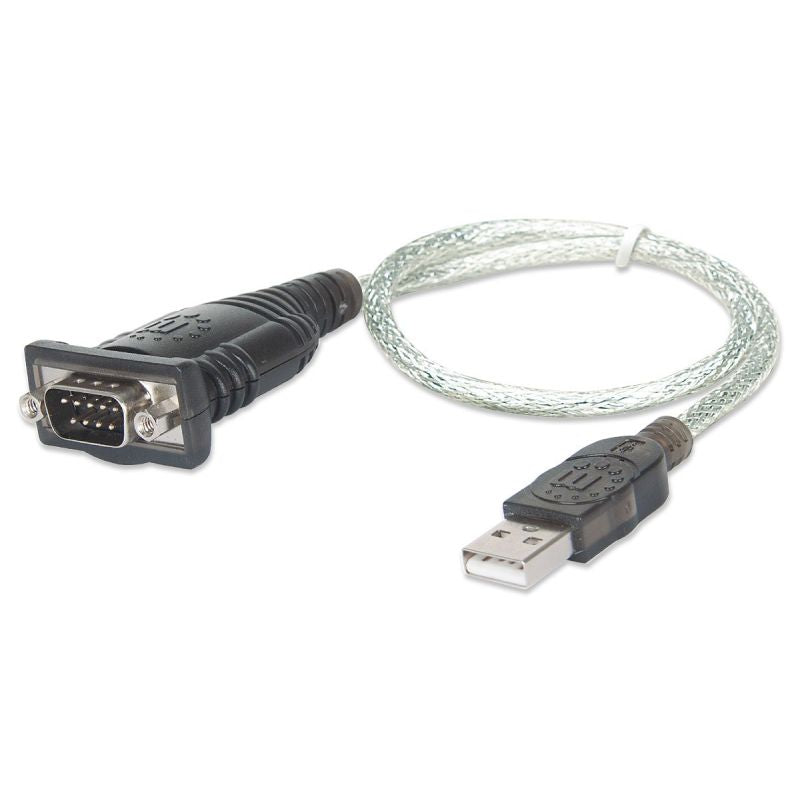 MANHATTAN CONVERTER ADAPTER USB TO RS232/COM/DB9 M Kable i adaptery/Adaptery, przejściówki Your Sports Performance