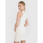 Women's ribbed knit mini dress 4F 4FRSS25TDREF188-11S *Kategoria tymczasowa Your Sports Performance