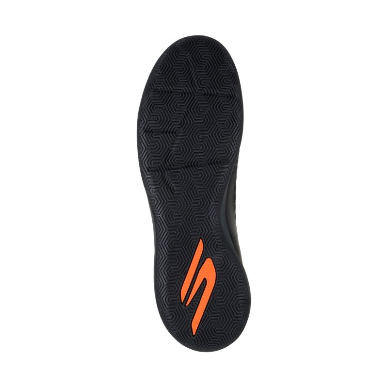 Skechers Club IC Football Boots Black and Orange 252136 BKOR Footwear Your Sports Performance