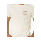 Men's RIP CURL Vaporcool Search 3 Stacks Tee White