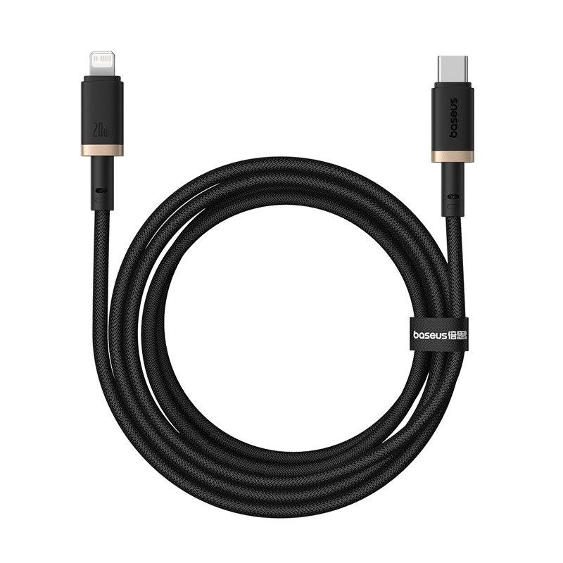 Baseus Dura Type C Cable 20W 2m (Black and Gold) In preparation Your Sports Performance