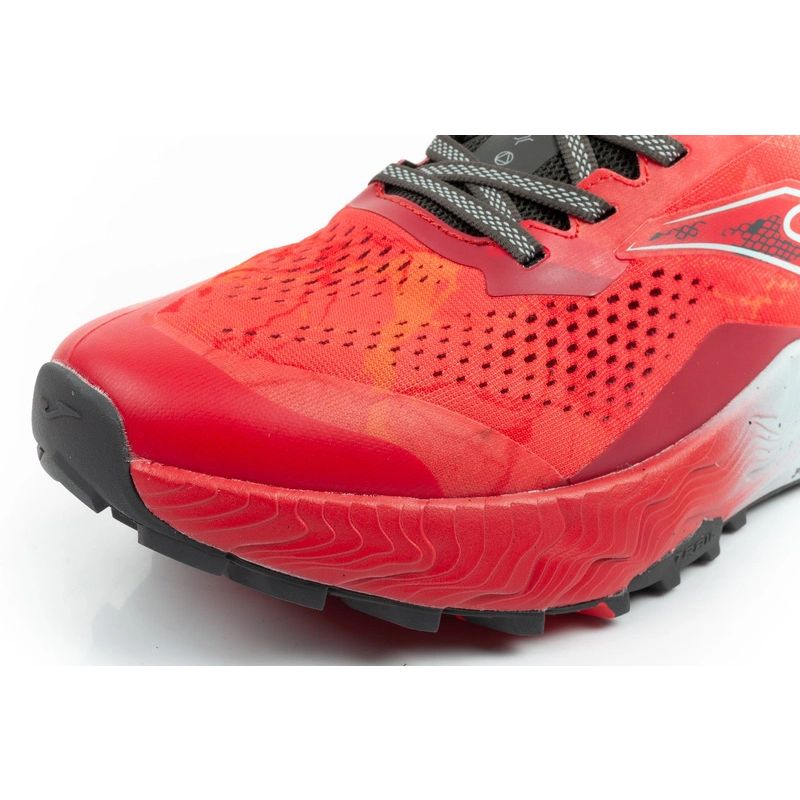 Joma men's Sima trail running shoes, cushioned, red Joma