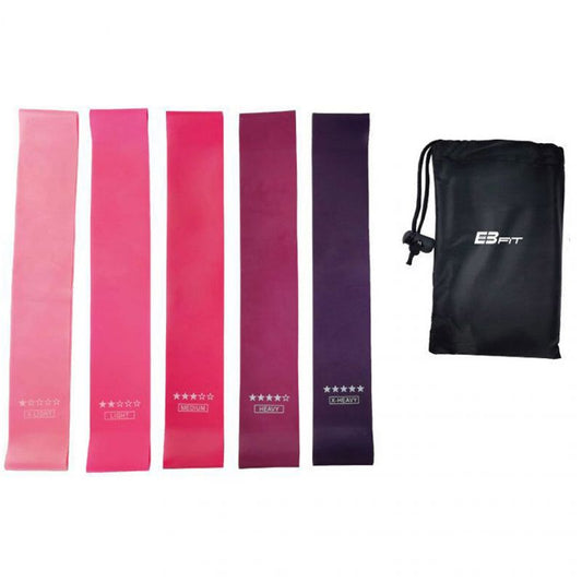 Fitness Crosfit mini Band 5in1 EB FIT 1028859 exercise band set Accessories/Training equipment Your Sports Performance