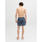 Jack&Jones men's swim shorts JPSTMAUI SHELL AOP SWIM SHORTS REG 12291808 PAGEENT BLUE Jack&Jones