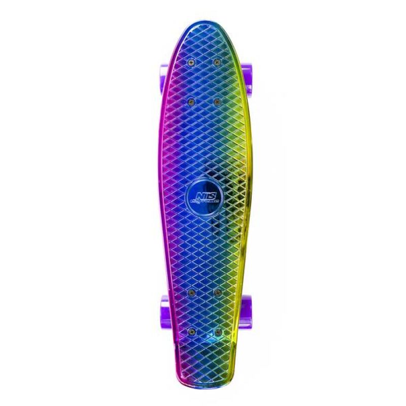 Nils Extreme ELECTROSTYLE PENNYBOARD PNB01 RAINBOW Skateboard Accessories/Skating Your Sports Performance