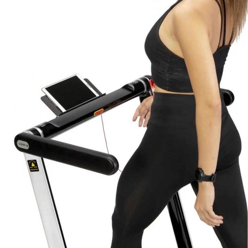 HMS Loop12 Gray Electric Treadmill In preparation Your Sports Performance