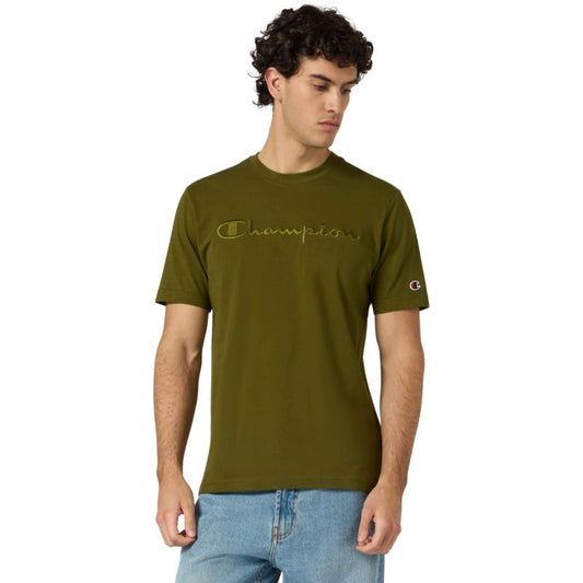 Men's Champion SS Tee Olive 220273 GS585 In preparation Your Sports Performance