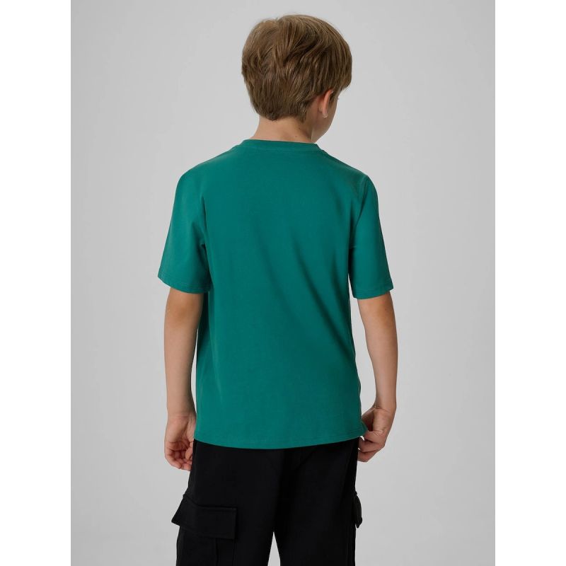Boy's regular printed T-shirt 4F 4FJKAW26TTSHM4455-46S