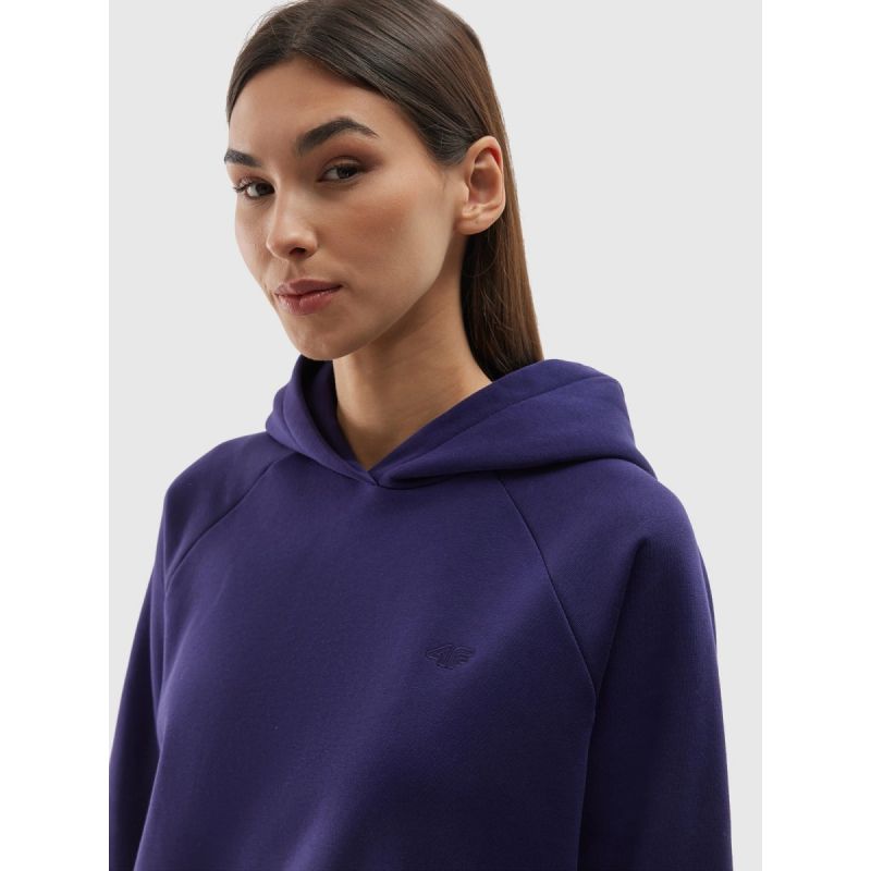 Unisex open-front hooded sweatshirt 4F 4FWAW24TSWSU1314-30S *Kategoria tymczasowa Your Sports Performance