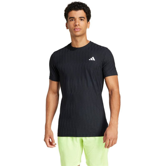 Men's adidas Tennis Climacool+ AirChill FreeLift Tee black JF8459 To be categorized Your Sports Performance