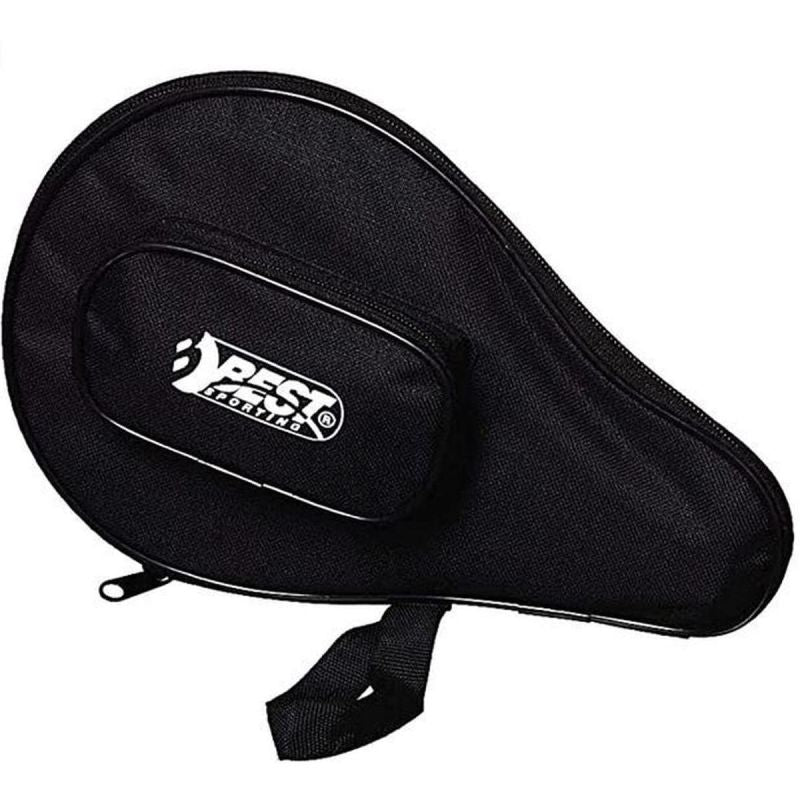 BEST SPORTING BLACK TABLE TENNIS RACKET COVER Accessories Your Sports Performance