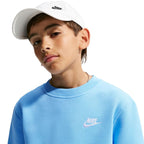 Nike Sportswear Club Fleece Kids' Sweatshirt Light Blue FD3006 497