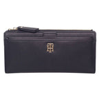 Tommy Hilfiger Seasonal Slim Women's Wallet Black - AW0AW08917 0GJ Akcesoria i sprzęt koszykarski/Saszetki, nerki Your Sports Performance
