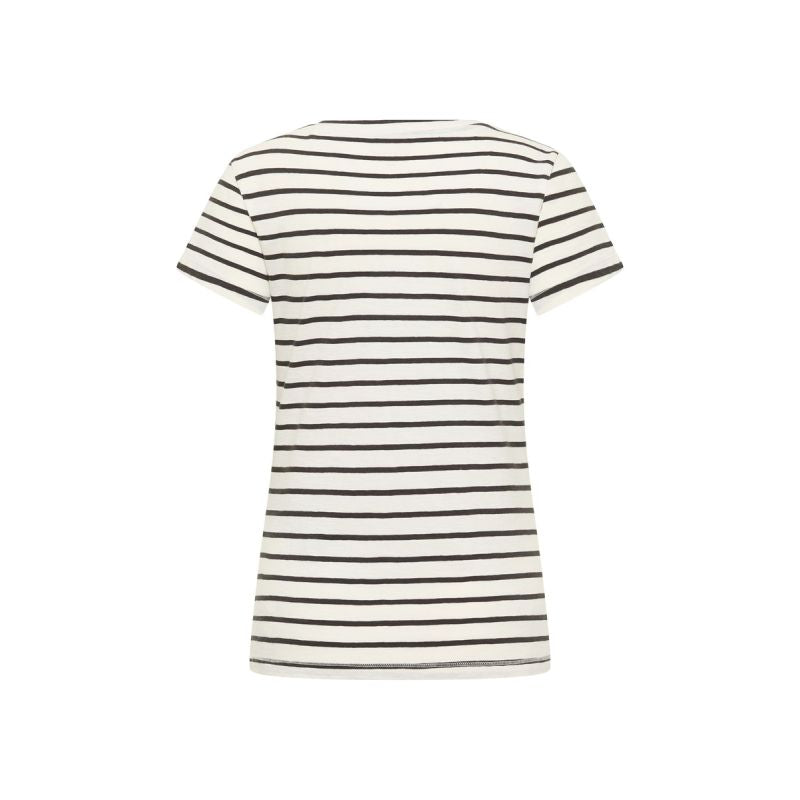 Mustang women's striped T-shirt WINONA 1017488 12843 Mustang