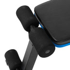Reinforced incline training bench with leg lock, REBEL ACTIVE To be categorized Your Sports Performance