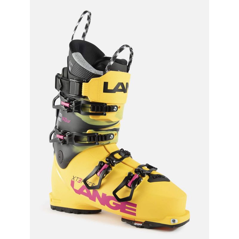 LANGE XT3 FREE 140 PRO MODEL LV GW Mustand Yellow Ski Boots Lange