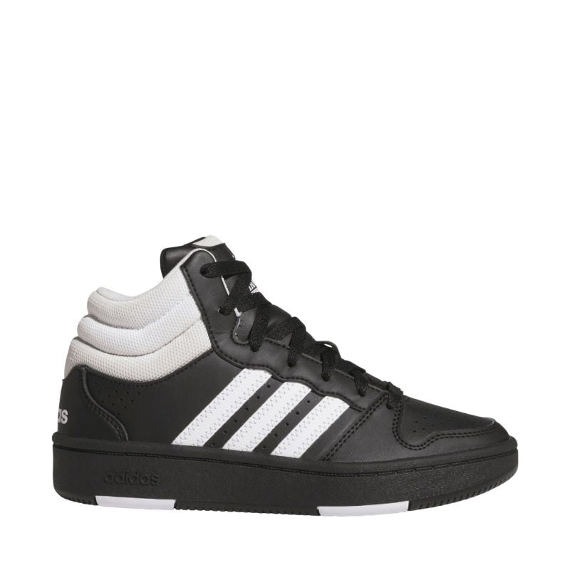 adidas Hoops Mid Classic Black KI1075 Kids Shoes