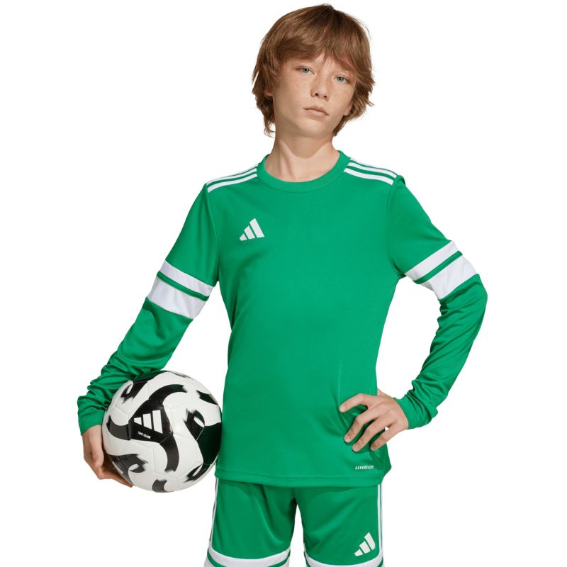 adidas Squadra 25 Long Sleeve Kids T-Shirt Green JN7491 In preparation Adidas