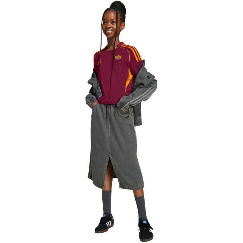 adidas AS Roma 25/26 Home burgundy kids' jersey JX2613 Clothing Your Sports Performance