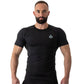 Rashguard short sleeve black BlackRS - S ODZIEŻ - Koszulki treningowe Your Sports Performance
