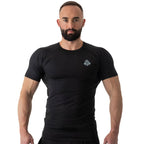 Rashguard short sleeve black BlackRS - S ODZIEŻ - Koszulki treningowe Your Sports Performance