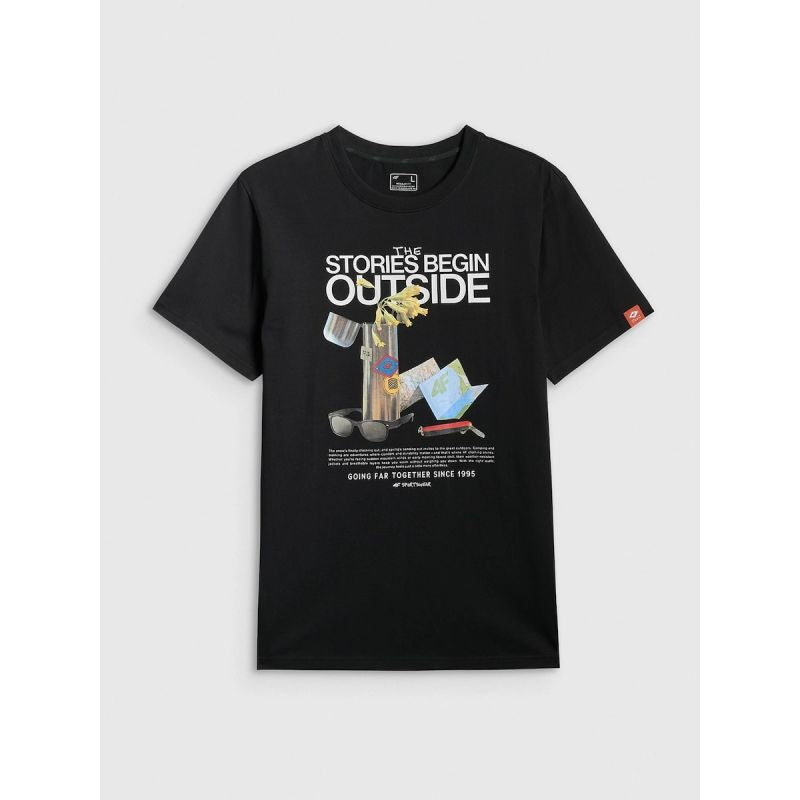 Men's regular printed T-shirt 4F 4FRSS26TTSHM3811-20S 4f