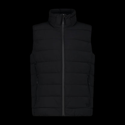 CMP men's insulated vest, winter sports vest, black (34K0757/U901) CMP