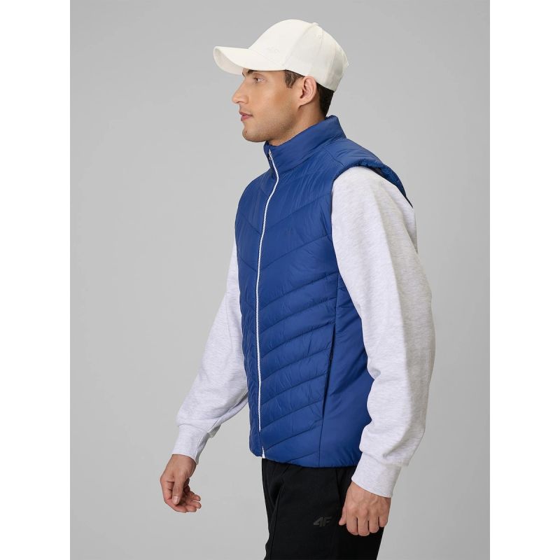 Men's vest with synthetic filling 4F 4FRSS26TVJAM383-30S