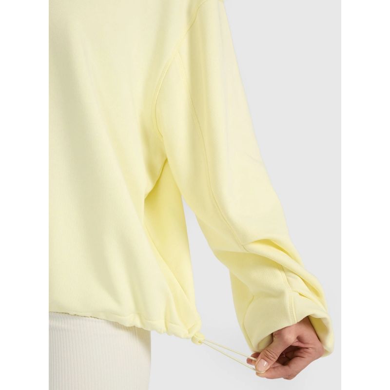 Women's sweatshirt with hood, open, 4F 4FRAW25TSWSF2462-73S *Kategoria tymczasowa Your Sports Performance