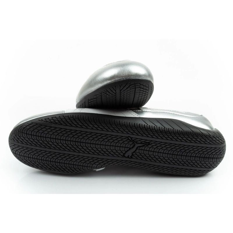 Puma women's sports shoes Speedcat Ballet silver ballet flats fashionable Puma