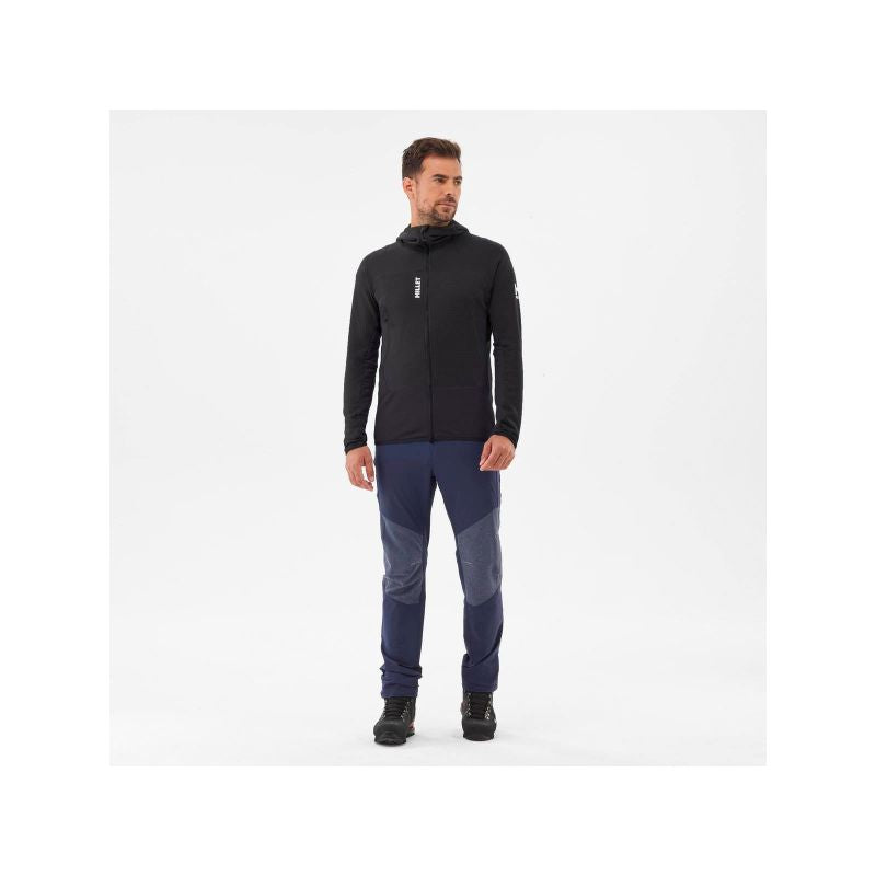 MILLET M Fusion Grid Hoodie Jacket Black