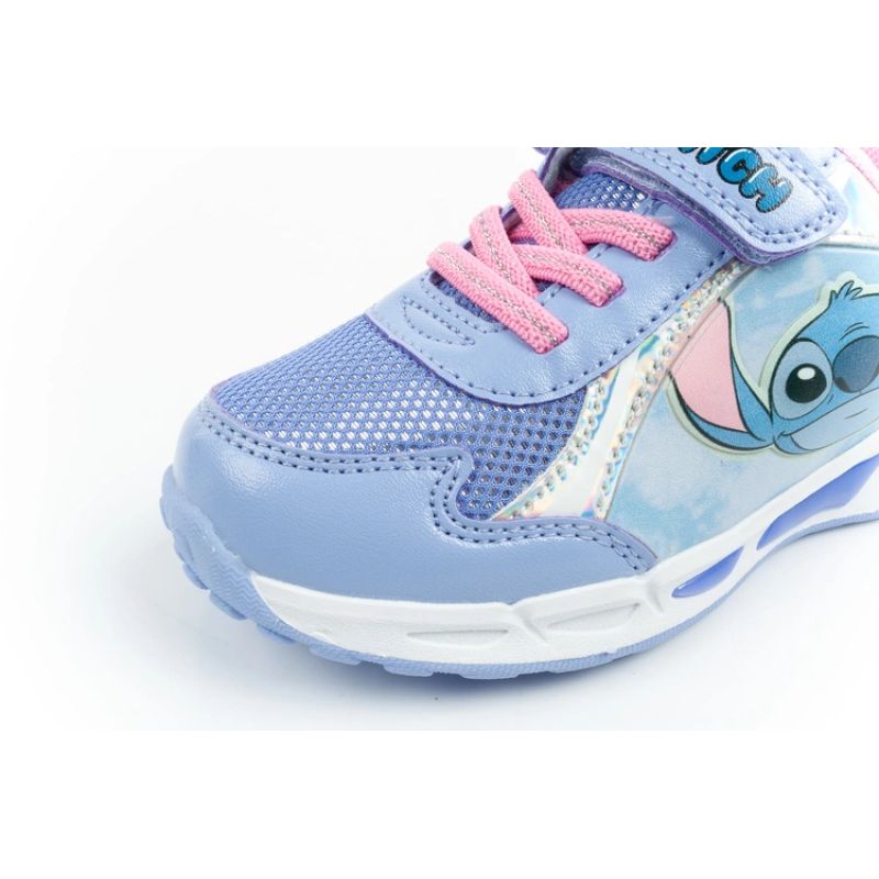 Leomil Stitch children's sports shoes, lightweight sneakers with Velcro LED In preparation Your Sports Performance