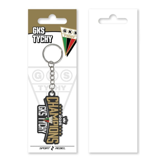 Champions GKS Tychy acrylic keychain SILVER-GKS Import z Action/Gadżety dla graczy/Breloczki Your Sports Performance
