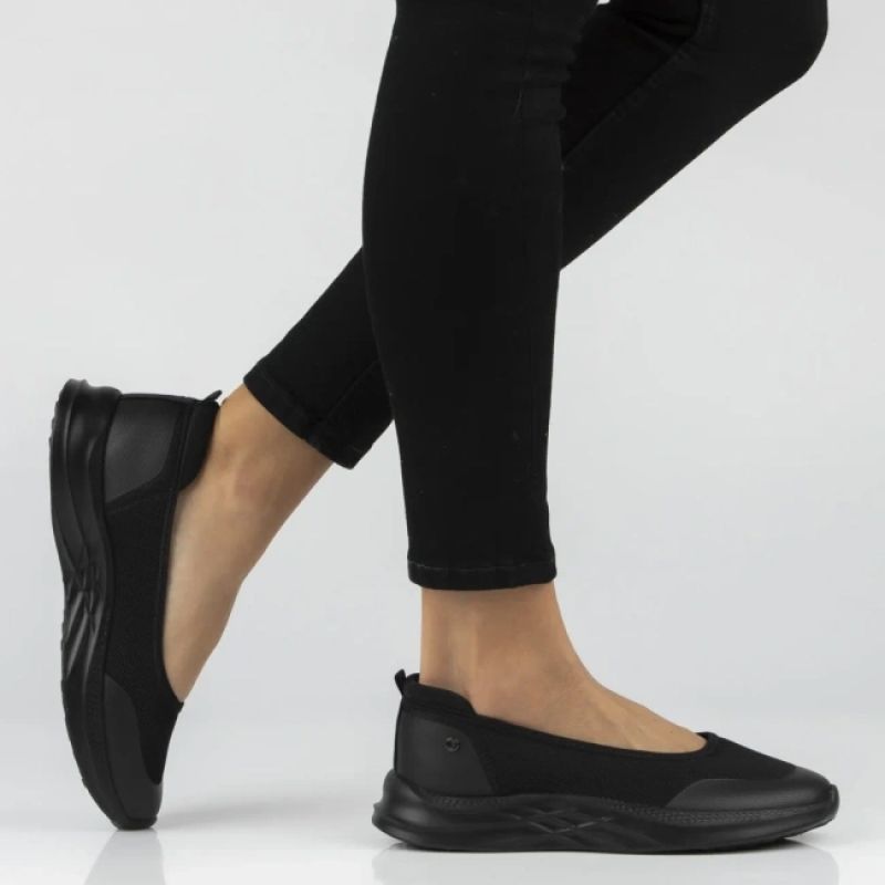 Black Filippo DP7599 textile platform shoes Filippo