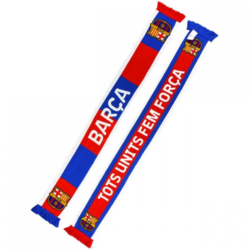 FC Barcelona Double Knitted Scarf N30 5004BUD30 Accessories Your Sports Performance