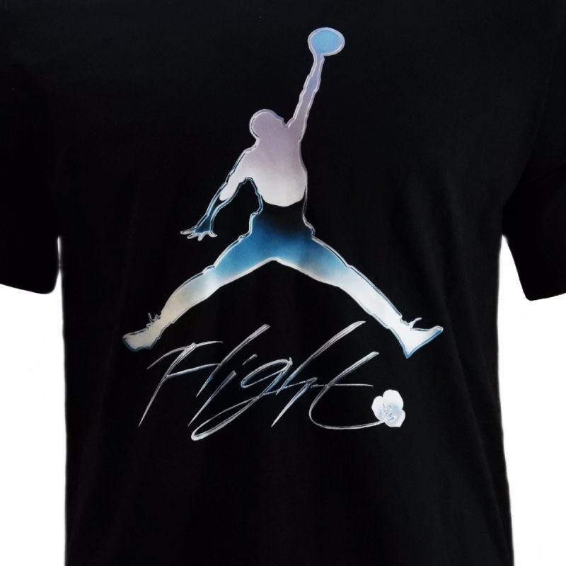 Air Jordan Graphic Crew Flight Tee Men's Sports T-Shirt Black - DV8414-010 Odzież/Odzież na co dzień Your Sports Performance