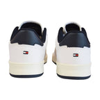 Tommy Hilfiger Retro Court Mix Cupsole Men's Shoes White - FM0FM04006 YBR Obuwie/Buty na co dzień Your Sports Performance