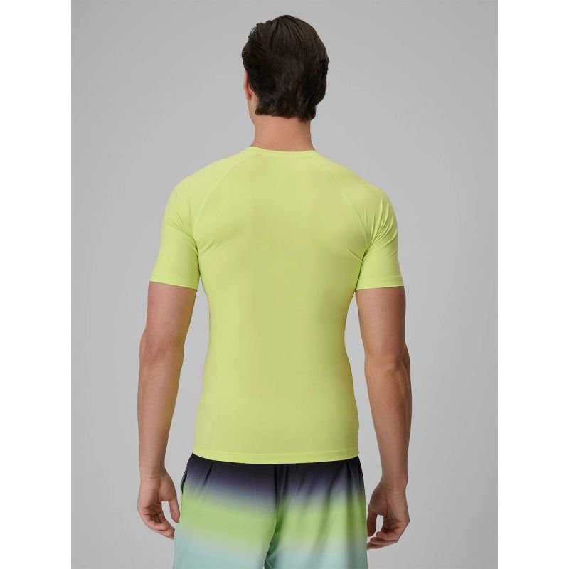 Men's 4F 4FRSS26TFWSM001-45S T-shirt for swimming and water sports with UPF50+ filter