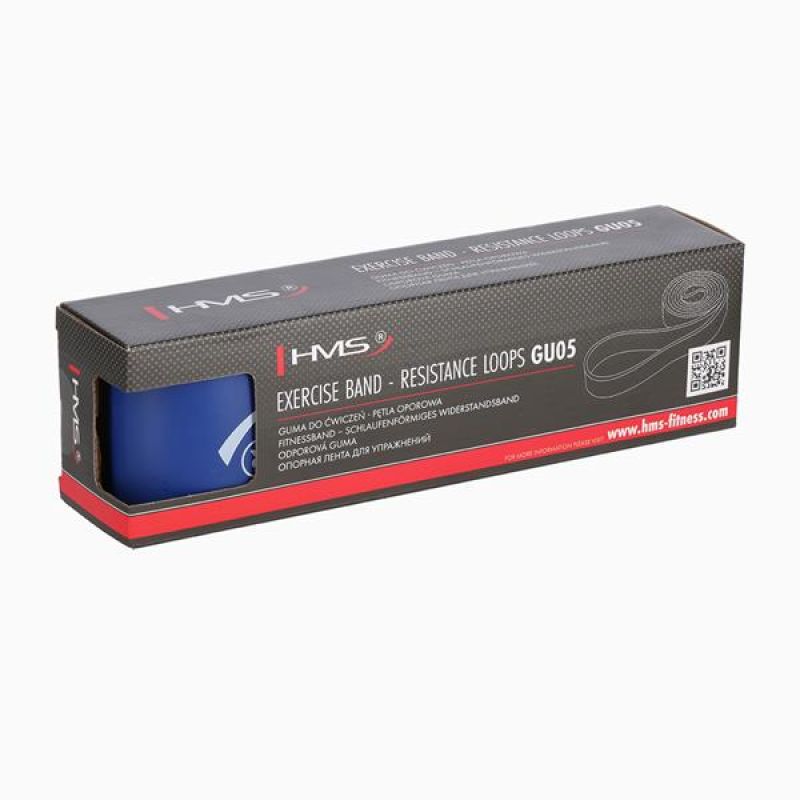 Exercise rubber HMS BLUE GU05 64x4.5x2080 mm Accessories/Training equipment Your Sports Performance