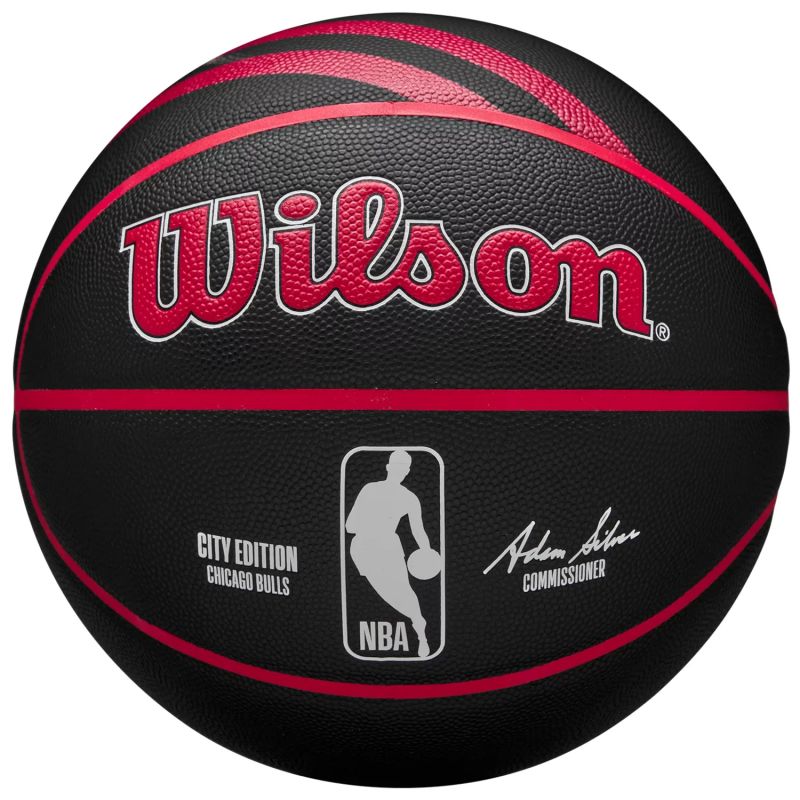 Wilson NBA Team City Collector Chicago Bulls WZ4024105XB basketball Accessories/Balls/Basketball Your Sports Performance