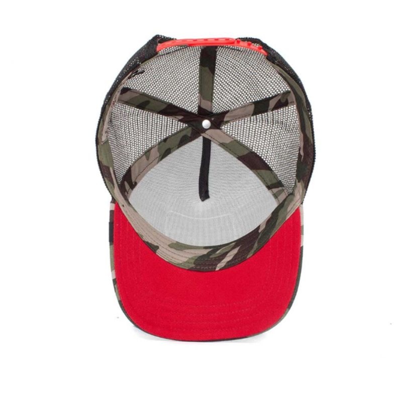 Goorin Bros The Rooster Trucker Cap - 101-0337-CAM Odzież/Czapki/Czapki z daszkiem Your Sports Performance