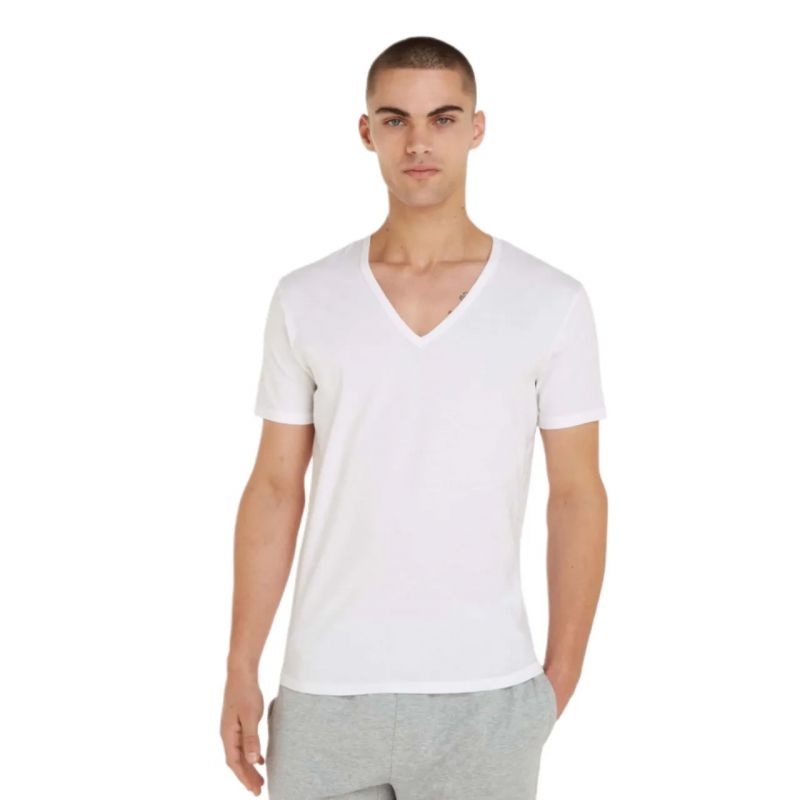 Calvin Klein V Neck Slim Fit T-shirt M 000NB1089A Clothing/Lifestyle/T-shirts/Calvin Klein Your Sports Performance