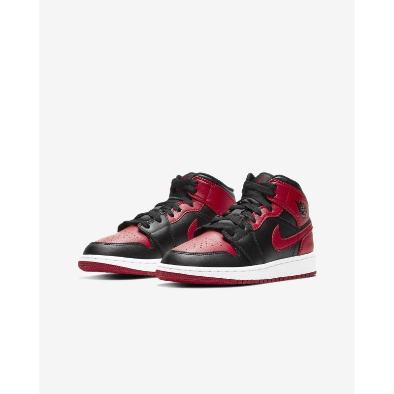 Air Jordan 1 Mid Banned GS retro shoes - 554725-074 Obuwie/Buty na co dzień Your Sports Performance
