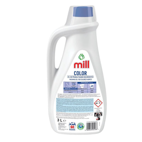 MILL Fabric Washing Gel COLOR 3l, 60 washes Chemia/Płyny do prania Your Sports Performance